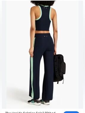 The upside solstice soleil track pants and top set